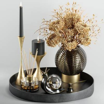 现代饰品摆件组合-05